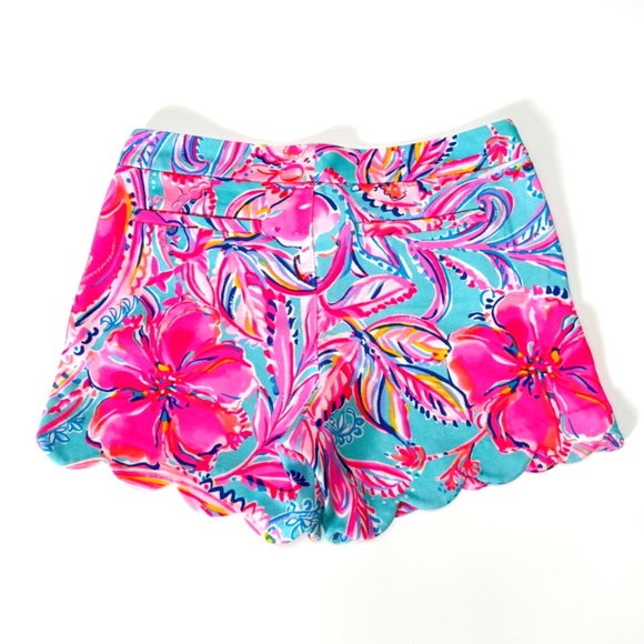🌴 Lilly Pulitzer 5" Buttercup Low Rise Shorts Isla de Coco Size 4 Retail: $80 - Picture 15 of 15